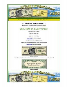 screen shot.cropped good affiliate 231x300  Ultimate Business Card   MILLION DOLLAR BILLS   Earn 40%   Affiliate Business Opportunity