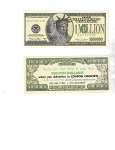 Million Dollar bill scan front and back Youre on Your way w CC 6 10 230x300 ALL SOLUTIONS NETWORK BUSINESS OPPORTUNITIES    Save ,Earn Money Fast, Easy